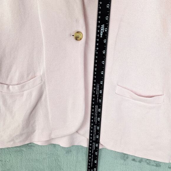 J Crew Blazer Small Pink Schoolboy Sweater Preppy Classic Minimalist‎ Academia - Picture 7 of 10